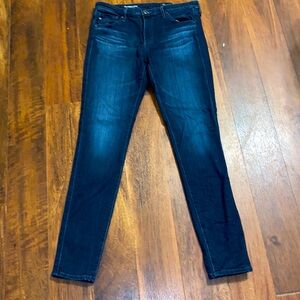 Adriano Goldschmied Womens Size 29 R Super Skinny Legging Ankle Blue Jeans 28" I